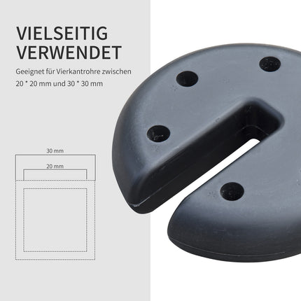 Pavilion Weights Set Van 4 Tentgewichten Voor Basis, 2,2 Kg, Veilige Grip Voor Partytenten En Paviljoens