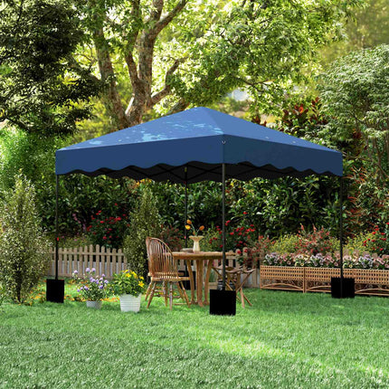 Pop-up Gartenpavillon, 3x3m, wasserabweisend, UV 50+