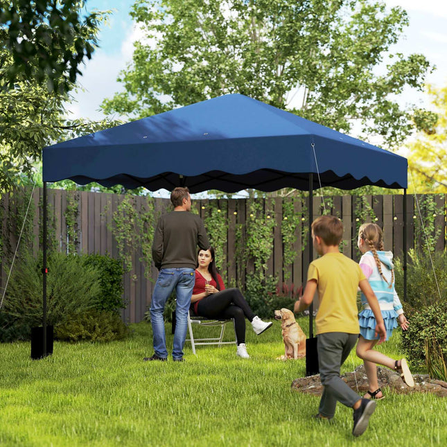 Pop-up Gartenpavillon, 3x3m, wasserabweisend, UV 50+