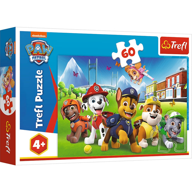 Paw Patrol 60-teiliges Puzzle für Kinder, lustige und fesselnde Aktivität