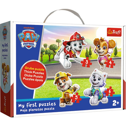Dětská sada puzzle Paw Patrol, 12 dílků, zábavné učení