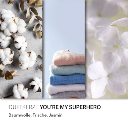 Erdnuss Aroma Kerze – Glasgefäß, Duftgeschenk