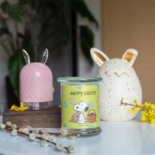 Erdnussduftkerze – Glasgefäß, geschenkfertig