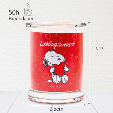 Erdnuss-Duftkerze im Glas – Geschenkidee