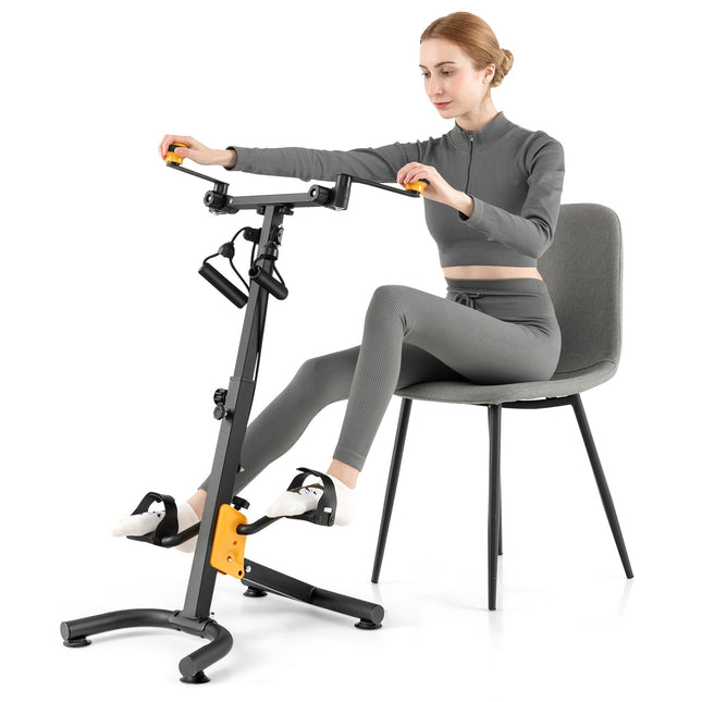 Pedaltrainer mit verstellbarem Handgriff, zusammenklappbar, 9-stufig
