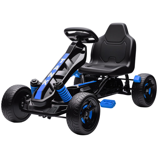 Tret-Gokart für Kinder, Bremse, rutschfeste Räder, 3-6 Jahre