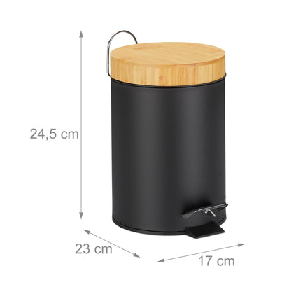 Seau à pédale 3 litres