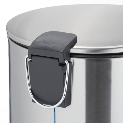 Seau à pédale en acier inoxydable 12 litres