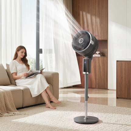 Standventilator, 8 Geschwindigkeiten, Fernbedienung, Timer