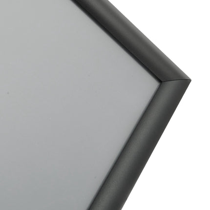 Pedestal Sign Holder, 8.5 x 11, Adjustable Metal Base