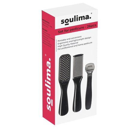 Pediküre-Set - 30-teilig. Soulima 21447 