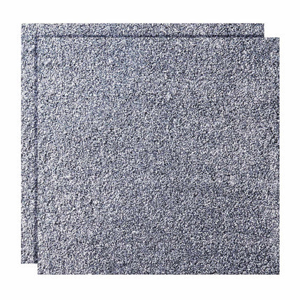 Peel And Stick Carpet Tiles, 18x18 In, 10-Pack, Gray