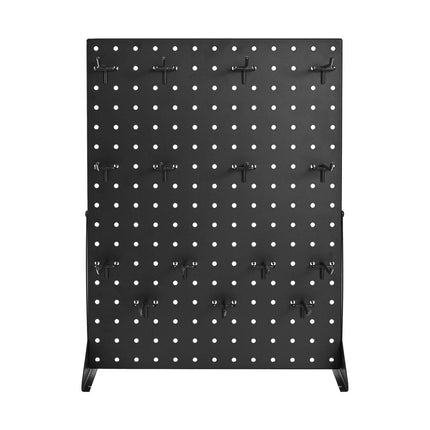 Pegboard Display Stand, 43 x 33 cm, 15 Hooks, Steel