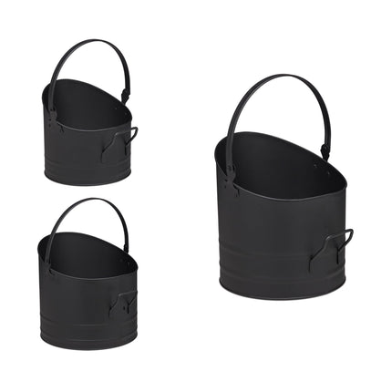 Pelleteimer 3er Set