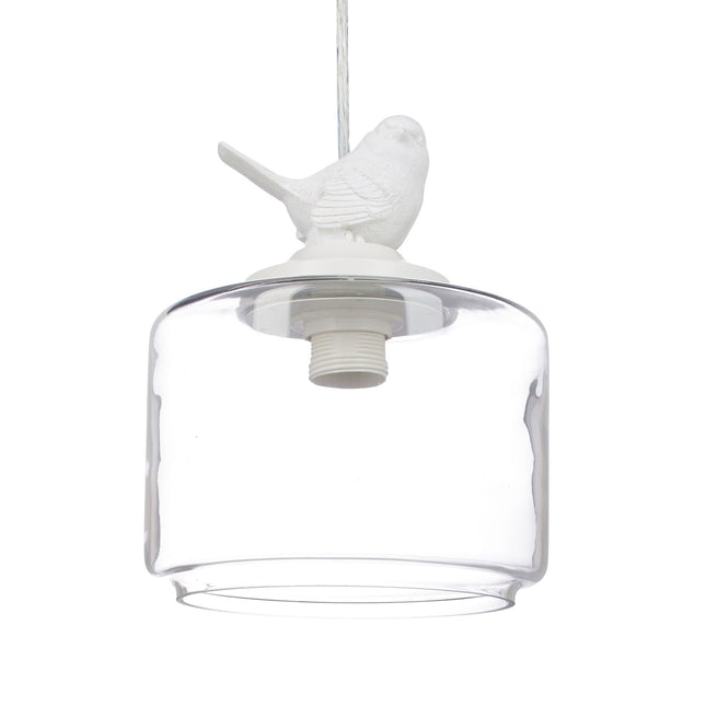 Pendelleuchte Vogelfigur