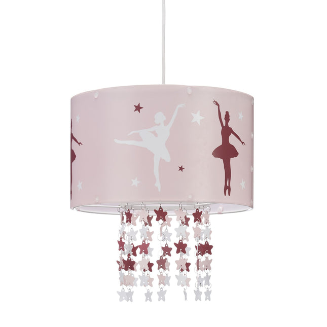 Pendelleuchte in Rosa
