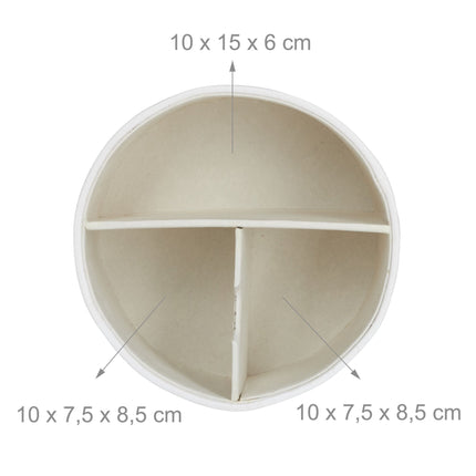 Porte-stylo rond aspect cuir
