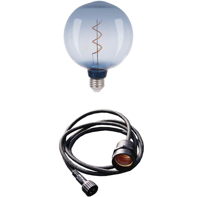 Hängeleuchte Penny Gravity + DecoBulb XL Smoke