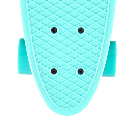 Pennyboard Skateboard, klassisches grünes Deck