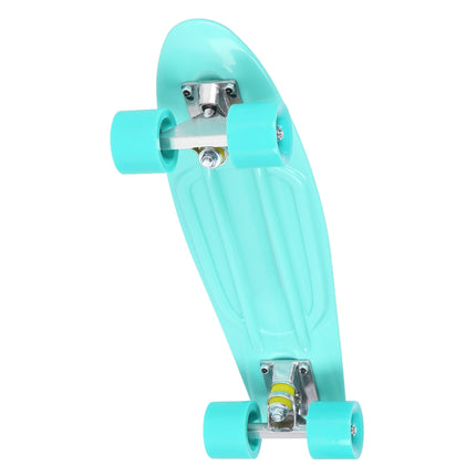 Pennyboard Skateboard, klassisches grünes Deck