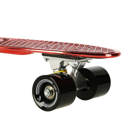 Pennyboard Skateboard, Red Electrostyle Deck