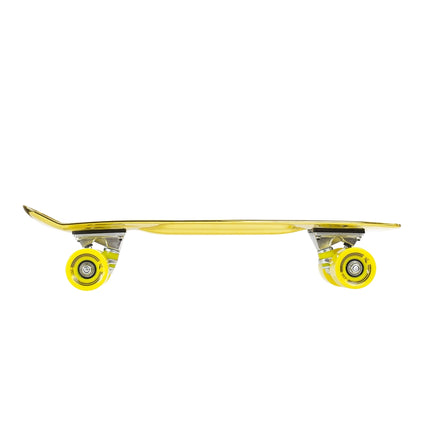 Pennyboard Skateboard, Gelb, Electrostyle Deck