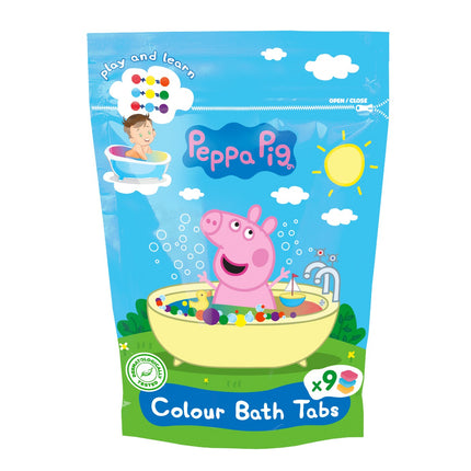 Peppa Pig Bunt Malbadefarben, Doypack 9 X 16 G