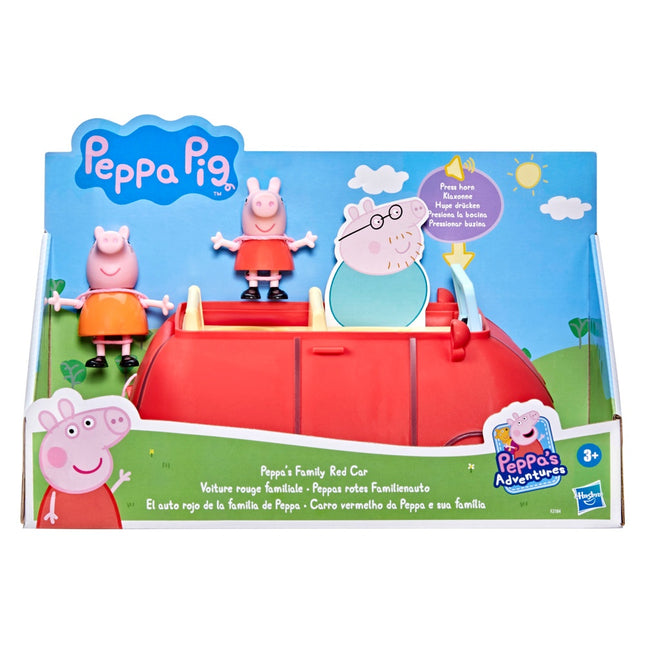 Peppa Wutz Spielset Familie Rotes Auto