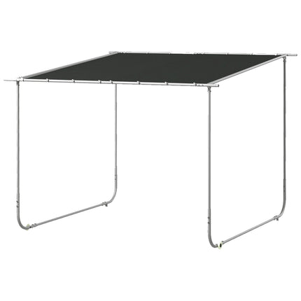 Pergola pavilon s kolečky, UV ochrana, terasová střecha 3x3m