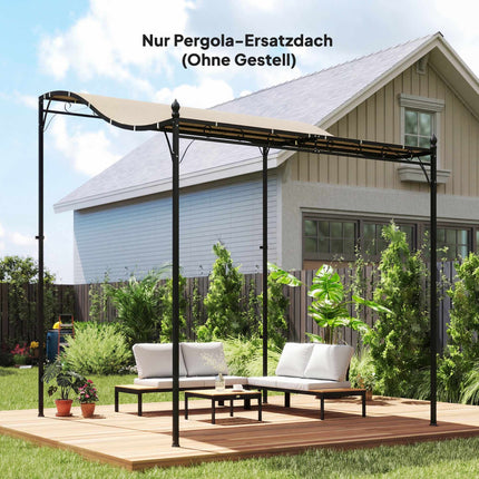 Pergola-Ersatzdach, 3x3m, wasserabweisendes Polyester