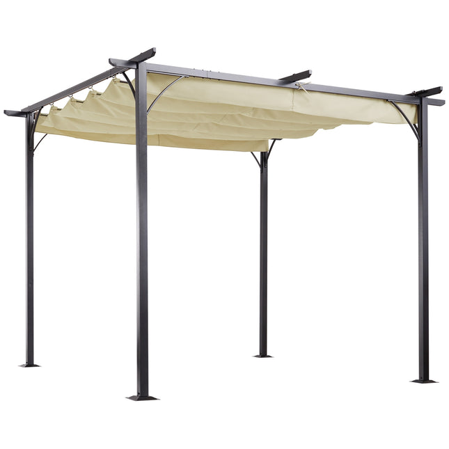 Wasserdichtes Aluminium-Pavillondach 3x3m, UV-geschütztes Dach