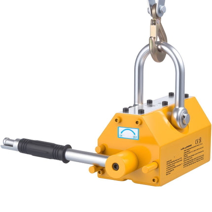 Permanent Magnetic Lifter 600 kg, N42, Release Handle