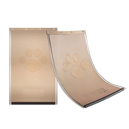 Pet Door Replacement Flap, PVC Magnetic Seal, Small