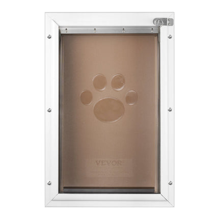Pet Door XL 16.65 x 27.44, Aluminum Frame, Lock