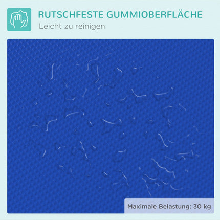 Haustier-Pflegetisch – Metall, Blau, Rutschfeste Oberfläche