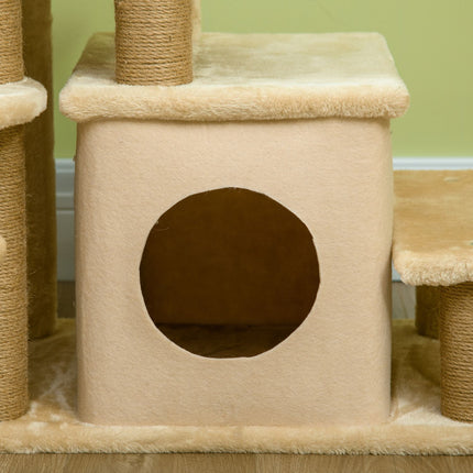 Verstellbare Haustiertreppe mit Schlafhöhle – Katzen- und Kleintierrampe
