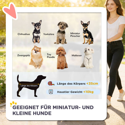 Haustier-Kinderwagen, faltbar, leicht, Stahlrahmen, 10 kg Tragkraft