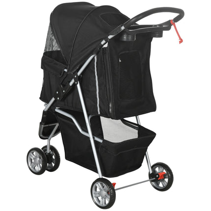 Pet Stroller for Small Dogs, Foldable, Up to 10kg
