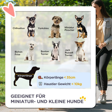Pet Stroller for Small Dogs, Foldable, Up to 10kg