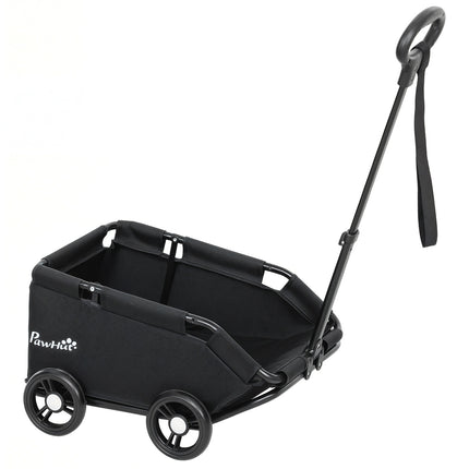 Tierkinderwagen mit verstellbarem Griff, faltbares Design