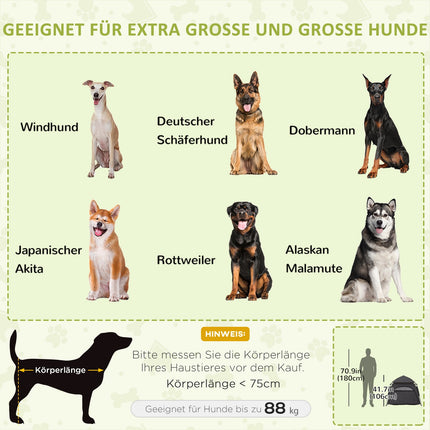 Outdoor Haustierzelt – Dunkelgrau mit Netzfenster und Tragetasche