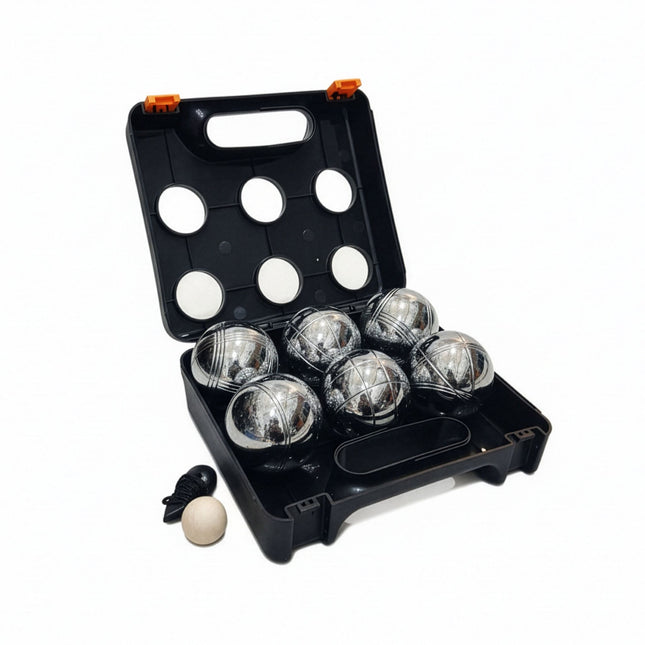 Pétanque-Set, 6 Kugeln mit Tasche & Zubehör