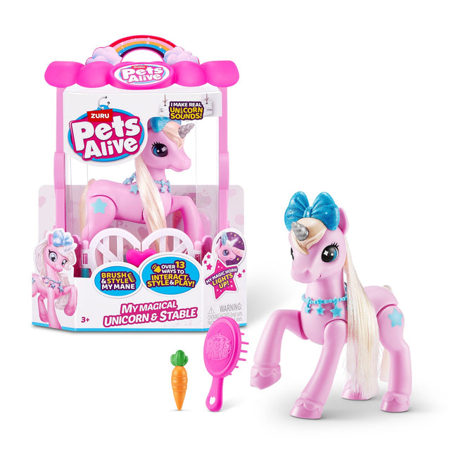 Pets Alive Spielset Einhorn