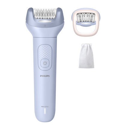 Philips 8000 Series Cordless Epilator Wet & Dry, Opti-Light, 3 Accessories