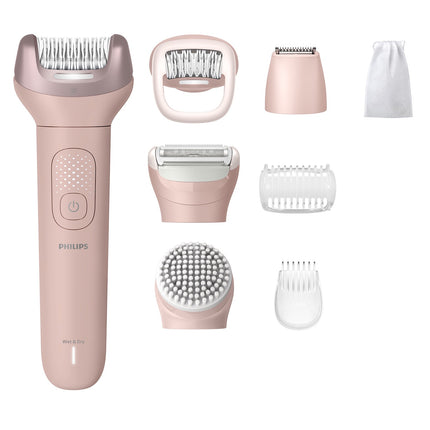 Philips 9000 Series Cordless Epilator with ProGuide, Wet & Dry, 360° LED Light