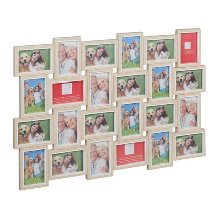 Cadre photo avec collage pour 24 photos