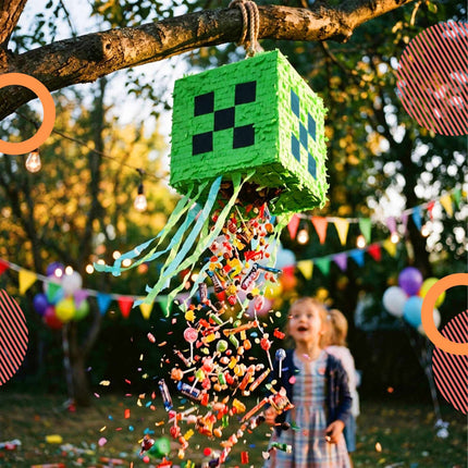 Piñata Party Set – Includes Stick And Blindfold Mask