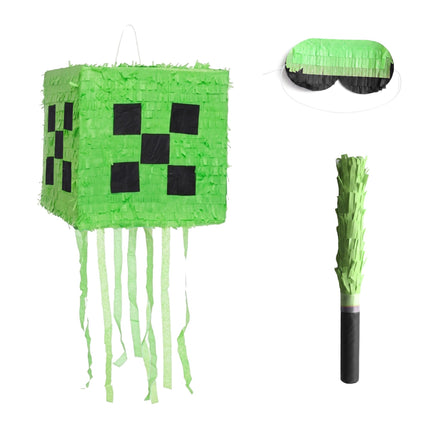 Piñata Party Set – Includes Stick And Blindfold Mask