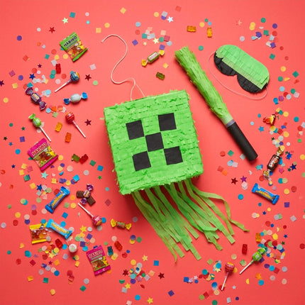 Piñata Party Set – Includes Stick And Blindfold Mask