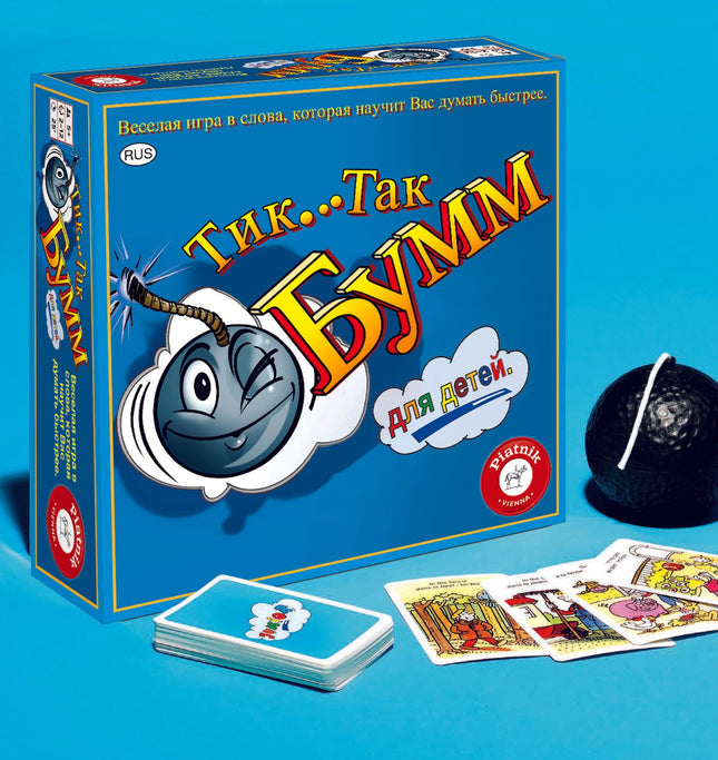 Piatnik Brettspiel Tik Tak Bumm Junior (in russ. Sprache)